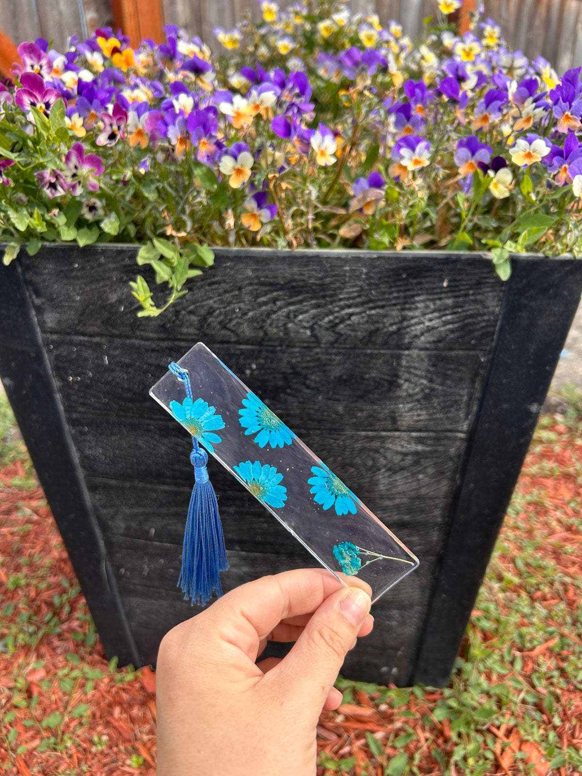 Pressed Flower Bookmark