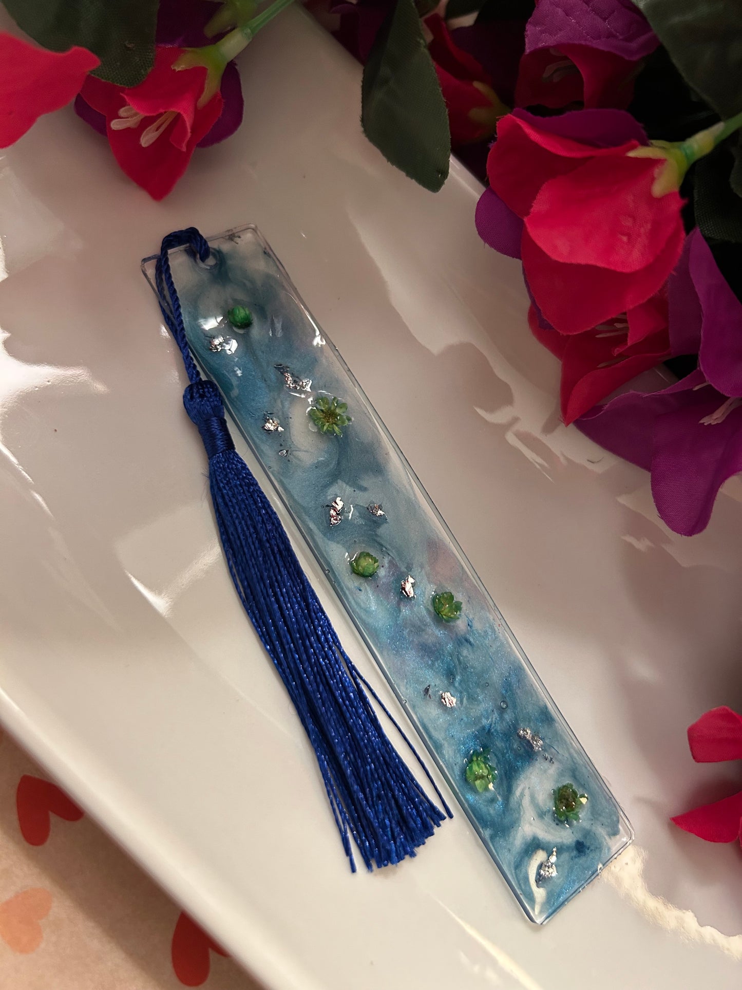 Green & Blue Bookmark