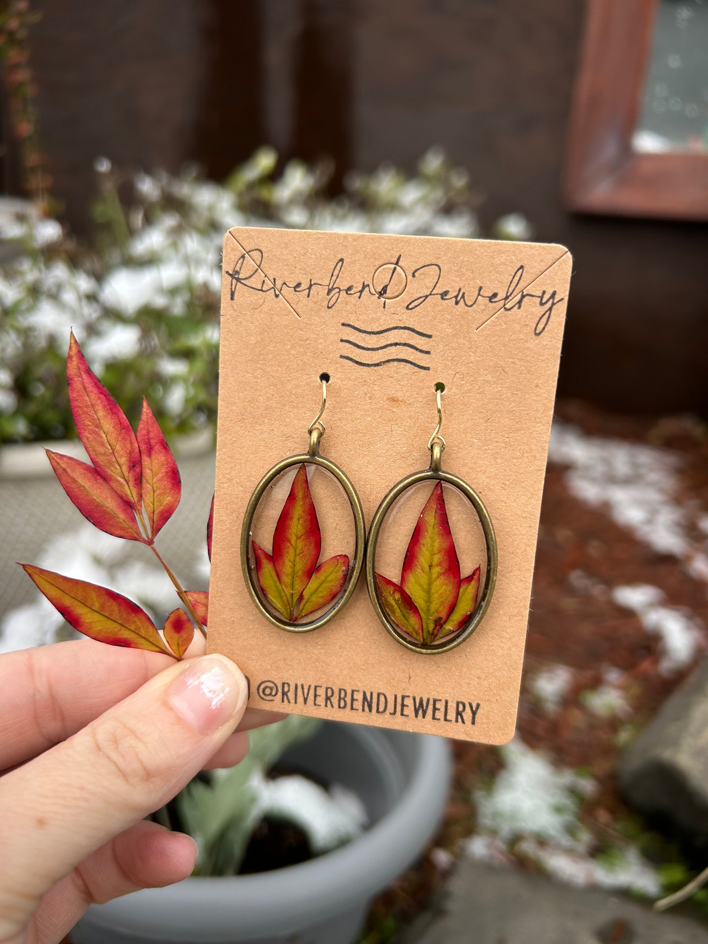 Heavenly Bamboo Earrings