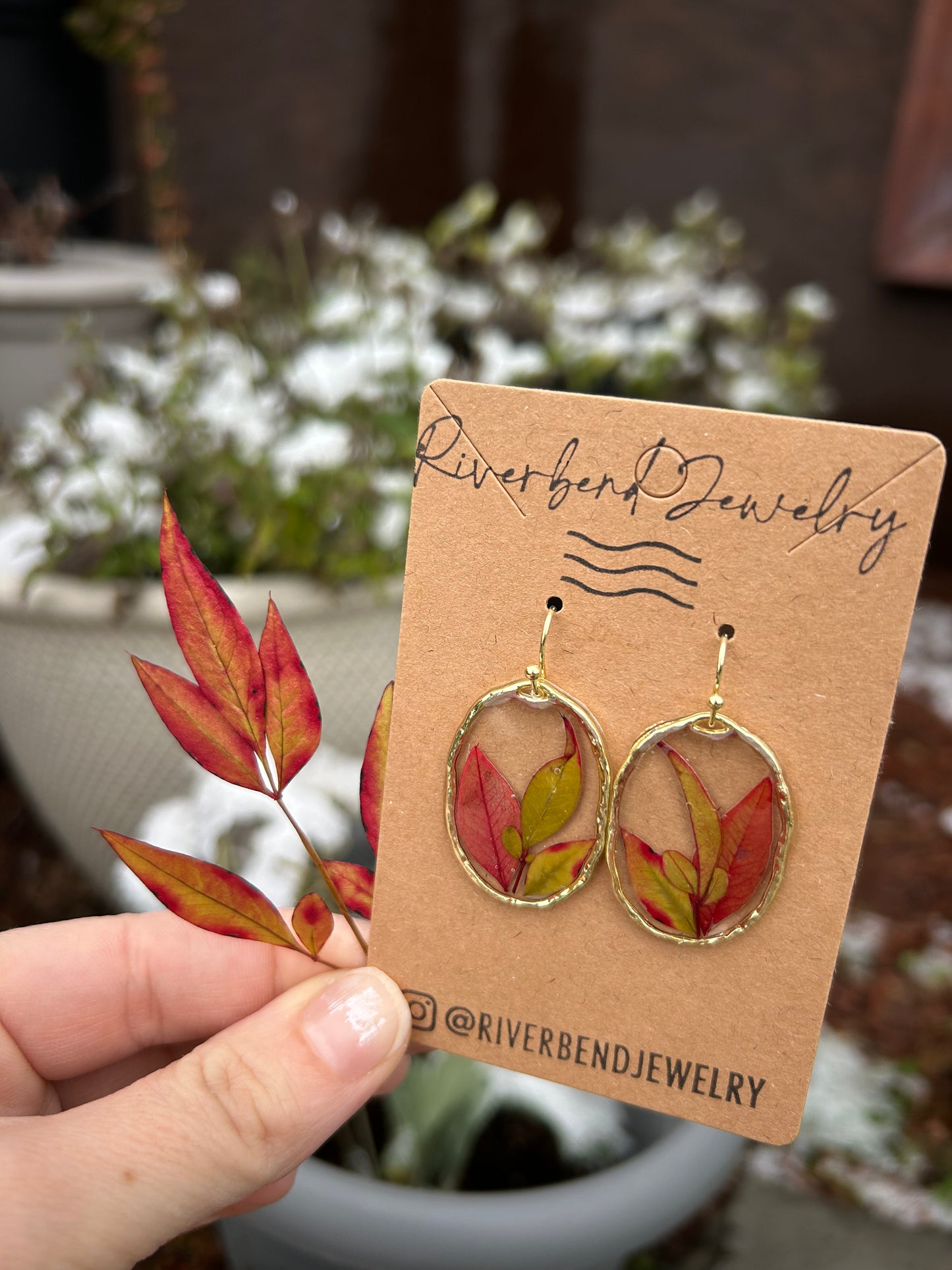 Heavenly Bamboo Earrings