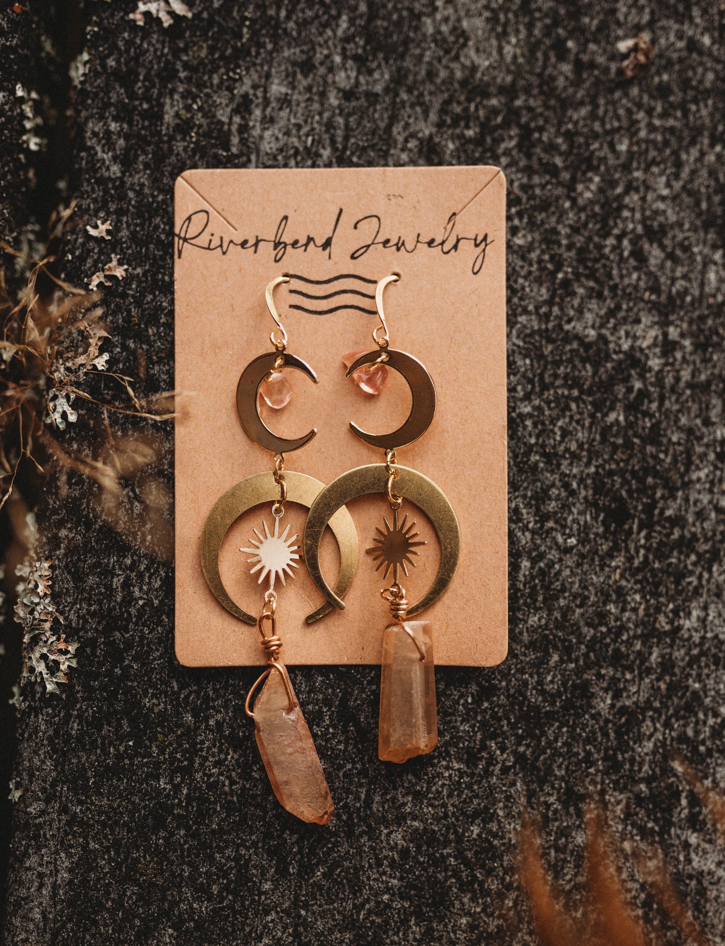 Boho Crystal Earrings