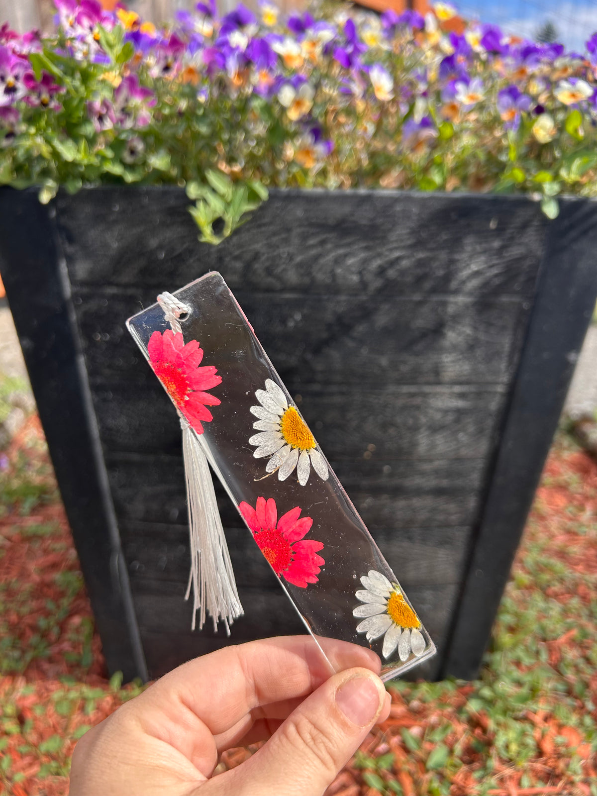 Pressed Flower Bookmark