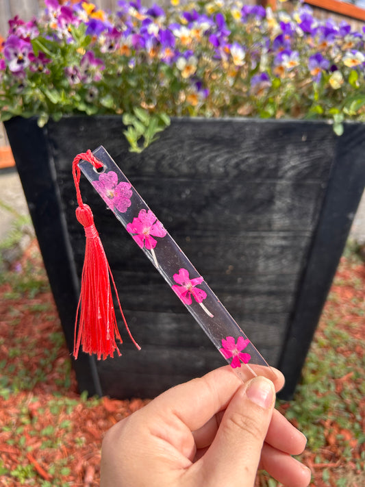 Pressed Flower Bookmark