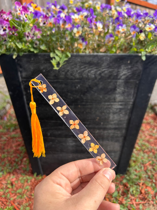 Pressed Flower Bookmark