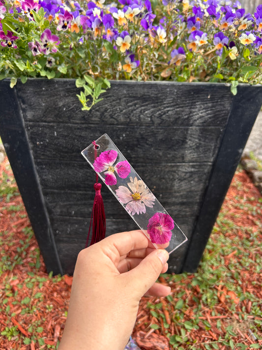 Pressed Flower Bookmark