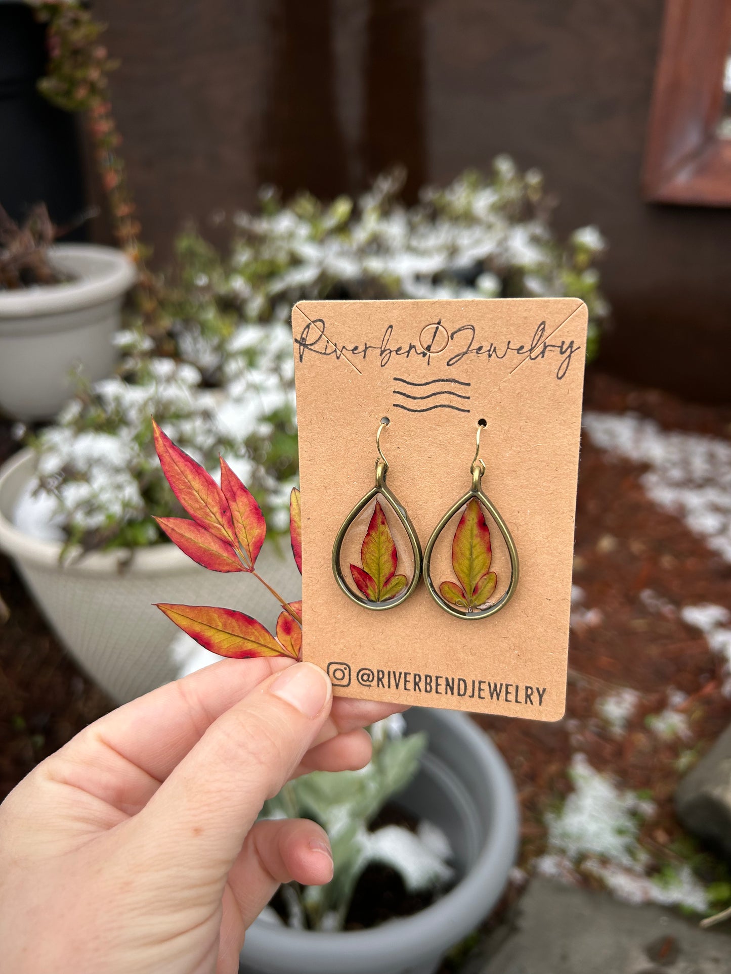 Heavenly Bamboo Earrings