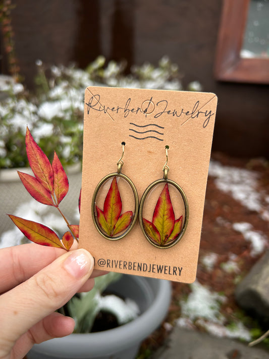 Heavenly Bamboo Earrings