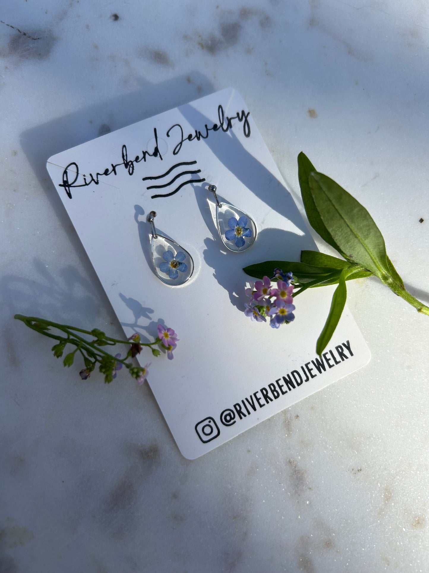 Forget me not Earrings